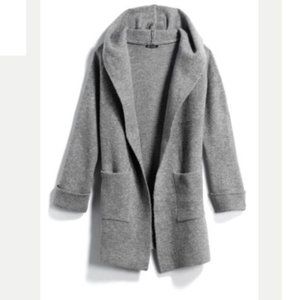 Pink Clover "Dandelion" Gray Duster Cardigan